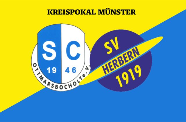 Grafik mit den Logos vom SC BW Ottmarsbocholt und SV Herbern.