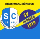 Grafik mit den Logos vom SC BW Ottmarsbocholt und SV Herbern.