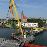 Portal-Drehkran Dortmunder Hafen