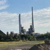 Die mächtigen Aufbauten und Schornsteine des Kohlekraftwerks I im Chemiepark werden den Marlern noch auf Jahre erhalten bleiben.