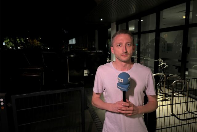 Reporter Philipp Pohl berichtet vom Einsatzort in der Dortmunder Innenstadt.