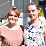 Svitlana Pavlova und Aleksandra Fell