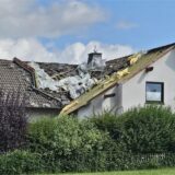 Tornado-Verdacht: Zahlreiche Gebäude wurden in Attendorn beschädigt.