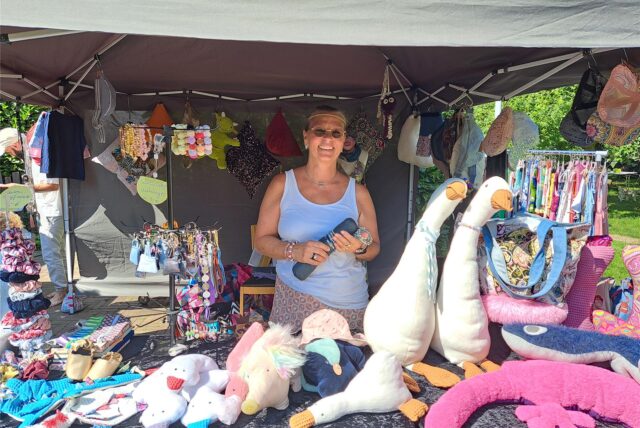 Handwerkermarkt auf dem Hof Wessels in Herten am 24.08.2024. 