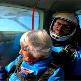 Den Sprung schenkte sich Baillie zum 102. Geburtstag.