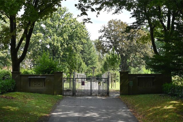 Dorstener Friedhof St. Matthäus Kottendorfer Feld Wulfen von außen