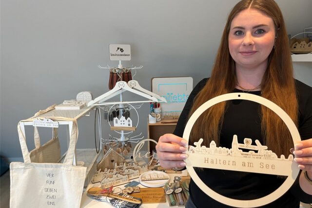 „Luniliebts“ aus Haltern bastelt handgefertigte Dekoartikel.
