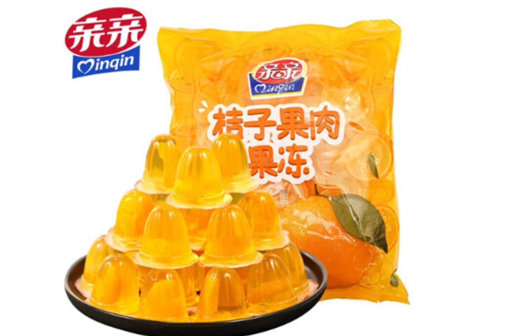 Wegen Erstickungsgefahr gilt eine Rückrufaktion für diese Jelly Cups Orange.