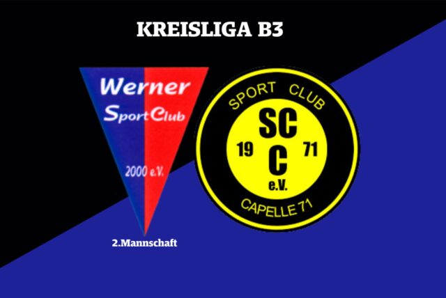 Grafik mit Logos von Werner SC II und SC Capelle