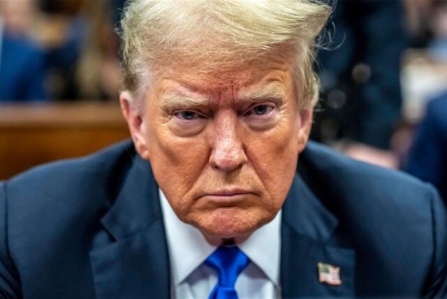 Donald Trump hatte in den vergangenen Monaten alle Hände voll zu tun mit verschiedenen Strafverfahren gegen ihn. (Archivbild)