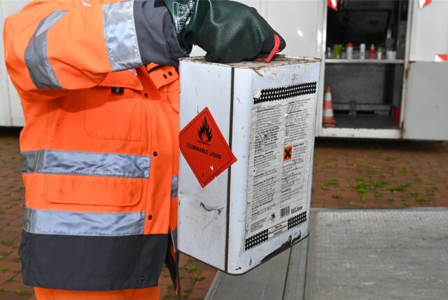 Das Schadstoffmobil ist wieder auf Sammeltour in Dorsten.