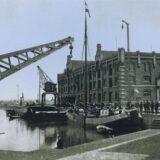Das städtische Lagerhaus war eines der ersten Gebäude im Dortmunder Hafen, der vor genau 125 Jahren eröffnet wurde.