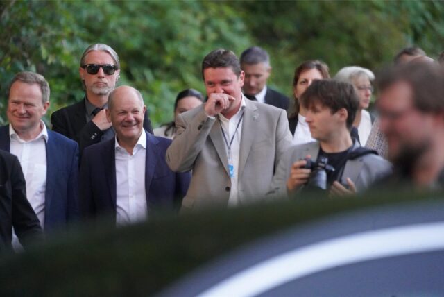 Bundeskanzler Olaf Scholz besuchte im August Castrop-Rauxel.