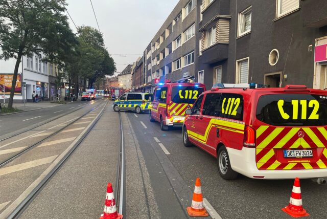 Auf dem Körner Hellweg hat es in einer Wohnung gebrannt.