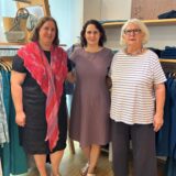 Lena Dümer, Nora Dümer und Sabine Hofius in ihrem Geschäft im Rosenviertel