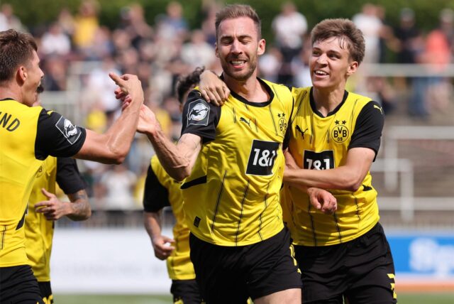 Der BVB jubelt