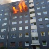 Brand in einer Wohnung in Essen.