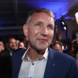 Die AfD-Wahlparty bei der vergangenen Landtagswahl. Auch in diesem Jahr gibt es eine Party, das RND muss gleichwertigen Zugang erhalten, urteilte das Landgericht Erfurt.