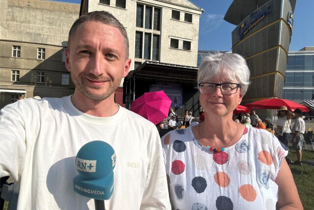 Philipp Pohl und Jutta Reiter
