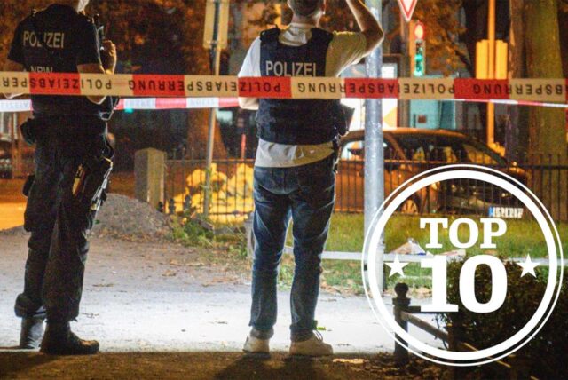 Polizisten am Nordmarkt