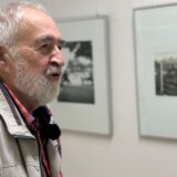Klaus Michael Lehmann in der 228. und seiner letzten Ausstellung im Evangelischen Krankenhaus Castrop-Rauxel.