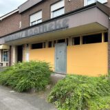 Eine ehemalige Apotheke wird umgebaut.