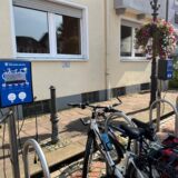 Defekte Ladesäulen für E-Bikes auf dem Markt in Haltern