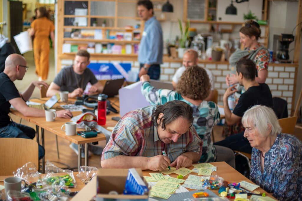 Beim Tomorrathon in Castrop-Rauxel können die Teilnehmer wie im Jahr 2022 in Gießen ihre Ideen für die Gestaltung ihrer Stadt einbringen.