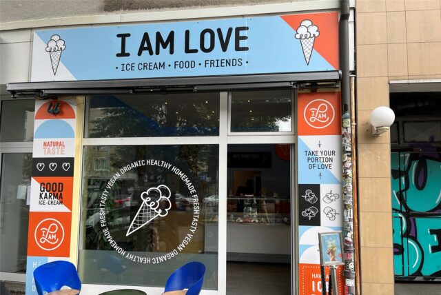 Die neue Eisdiele I AM LOVE ist an der Hohen Straße 46.