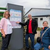 Christiane Rittmann (Vereinsvorsitzende RV Lippe-Bruch Gahlen) und das Ehepaar Heike und Werner Kapteinat vom Östricher Bürgerforum