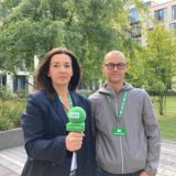 Danijela Budschun und Werner von Braunschweig am Landsgericht Bochum