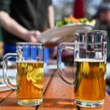 Drei Biergläser (Symbolbild).