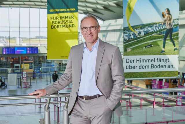 Ludger van Bebber ist Geschäftsführer der Flughafen Dortmund GmbH.