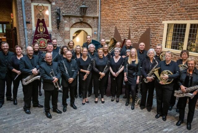 Musiker in Schwarz