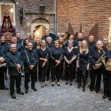 Musiker in Schwarz