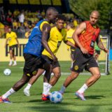 Serhou Guirassy im Training von Borussia Dortmund.