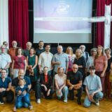 Jung und alt: Rund 40 Menschen aus Castrop-Rauxel nahmen am ersten Tomorrathon teil.