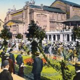 Auch Promenaden-Konzerte wurden auf dem Wall vor dem Stadttheater gefeiert.