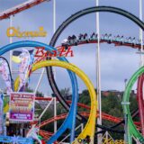 Unfall auf Oktoberfestgelände: Arbeiter bei Testfahrt von Achterbahn tödlich verletzt. Es soll sich um diese Achterbahn „Olympia Looping“ handeln. (Symbolbild)