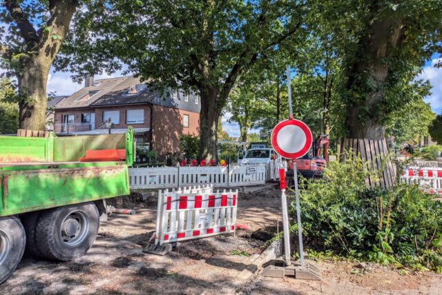 Baustelle Glück-Auf-Straße