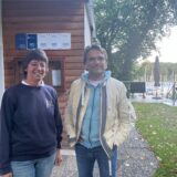Susanne Kleine Schulte und Tom Starke vom Segelclub Stevertalsperre (SCST)