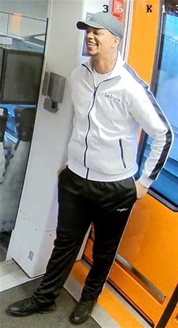 Einer der zwei gesuchten Männer. Einer der zwei gesuchten Männer.