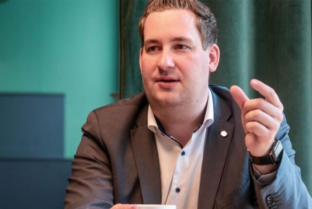 Der Bundestagsabgeordnete Brian Nickholz aus Marl