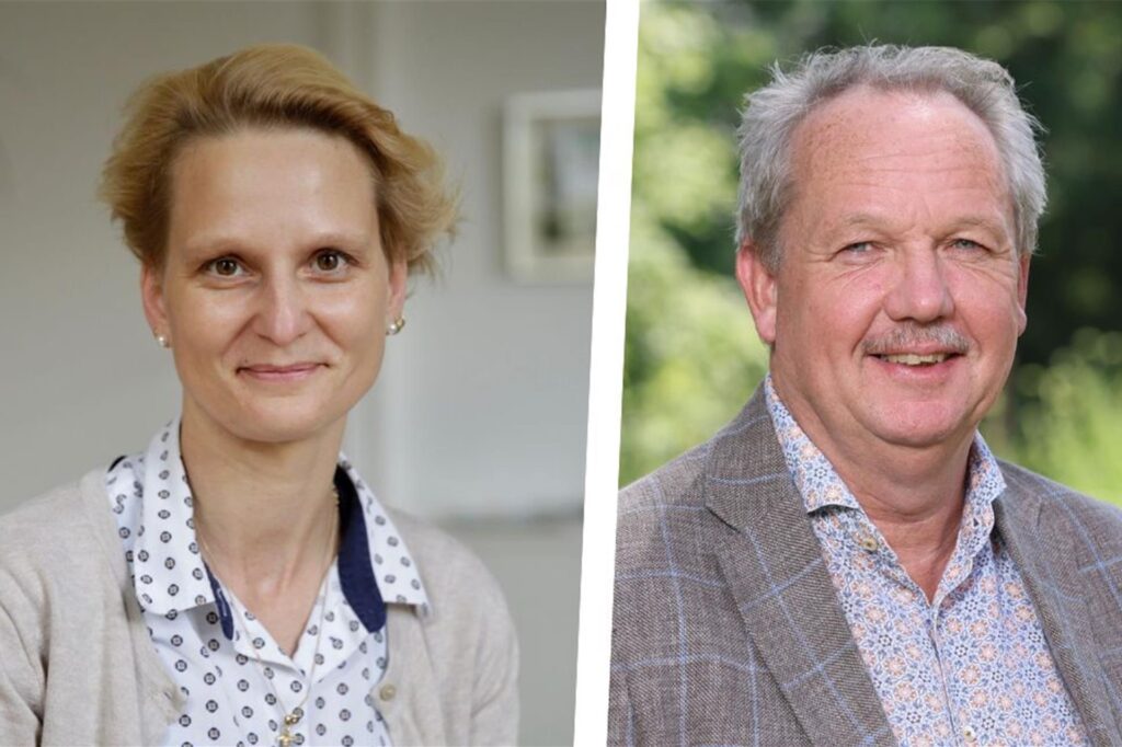 Die Montage zeigt Dr. Claudia Schalla und Dr. Rüdiger Haas von der LWL-Haardklinik.