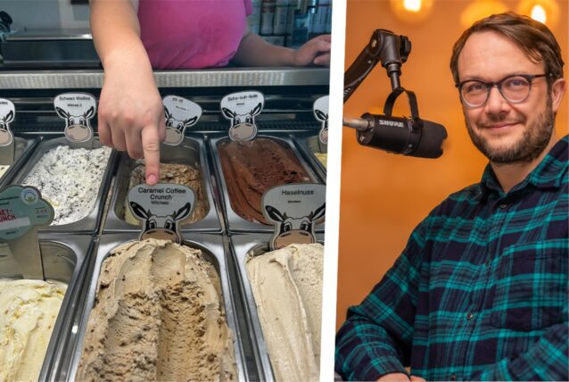 26 Franchise-Filialen der Eisdielen-Kette „Kuhbar“ gibt es im Ruhrgebiet. Jetzt könnte die Kette bald noch weiter expandieren. Über die Pläne dahinter sprechen wir im Dortmund-Podcast Unterm U.