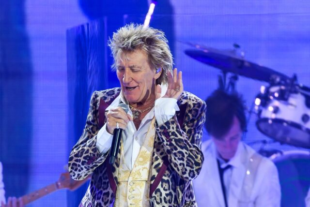 Rod Stewart, Rock- und Popsänger aus Großbritannien, kommt 2025 für ein Konzert in der Westfalenhalle nach Dortmund.