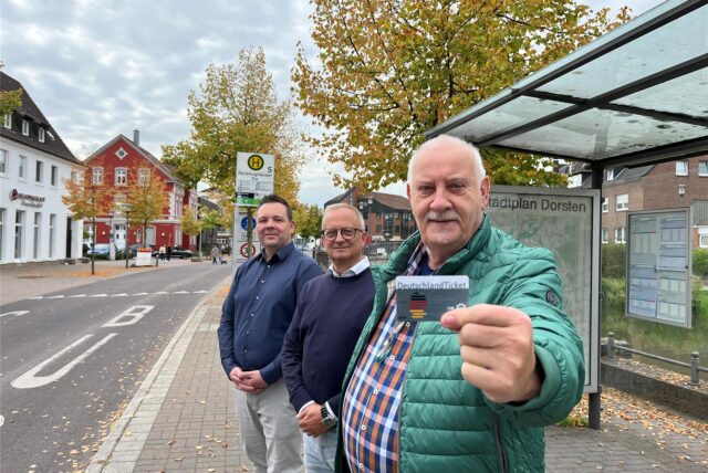 Vestische Stadt Dorsten und Seniorenbeirat zeigen das Deutschlandticket