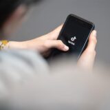 TikTok auf einem Handy.