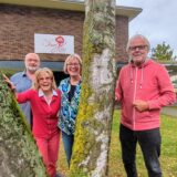 Der Vorstand des Cornelia-Funke-Baumhaus-Vereins