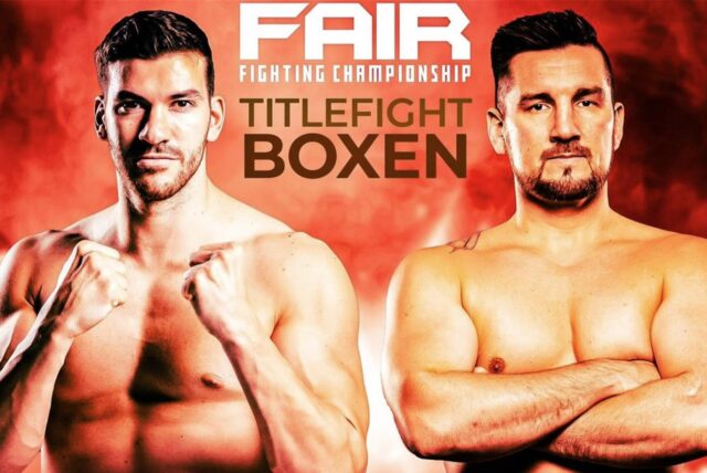 Der Hauptkampf bei der Fair-FC-Boxnacht in der Europahalle: Im Schwergewicht treffen Kevin Saszik und Oliver Althof aufeinander.